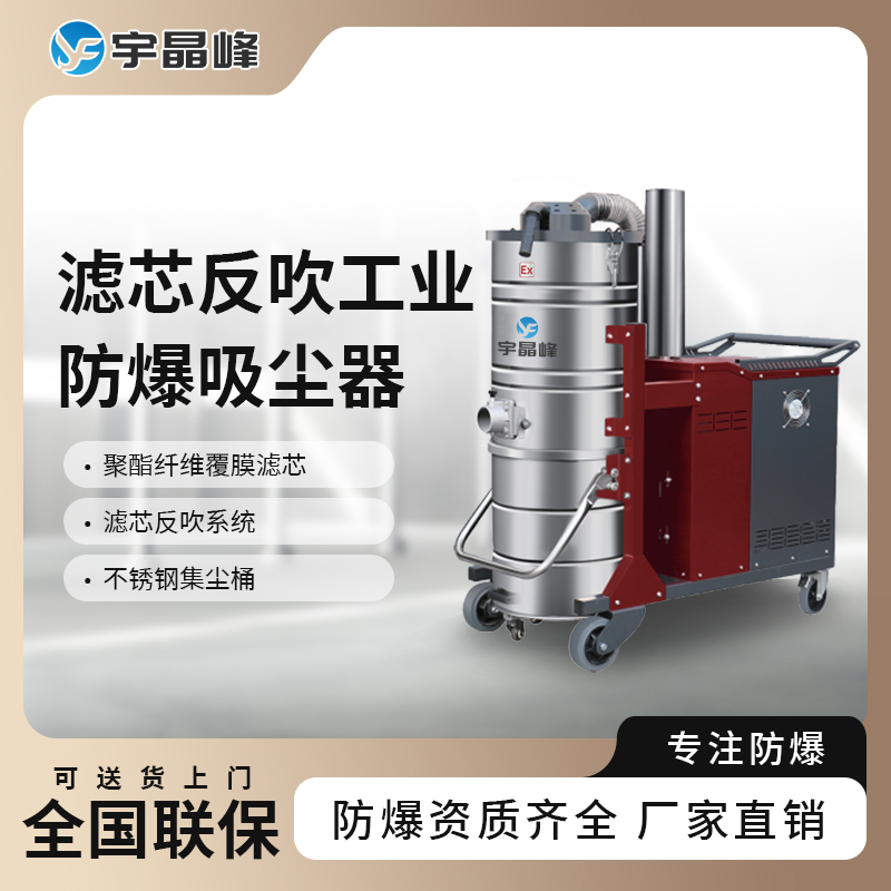 防爆濾芯反吹工業(yè)吸塵器